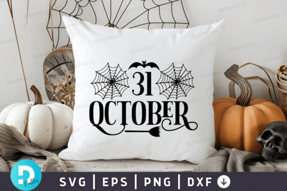 31 October SVG Design: A Spooky Embroidery Asset for Real Projects