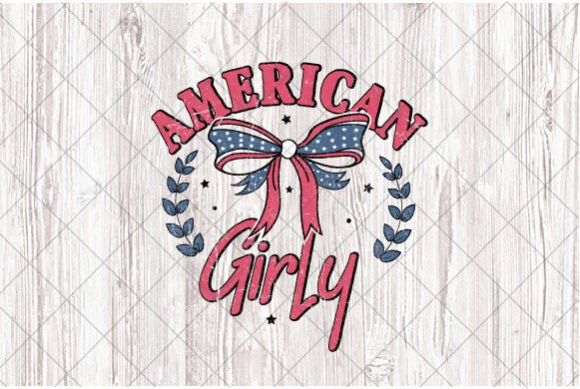 4th of July American Girly PNG, Coquette