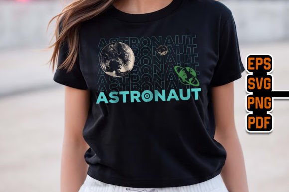 Astronaut Typography Design Review: Practical Use in Embroidery Projects