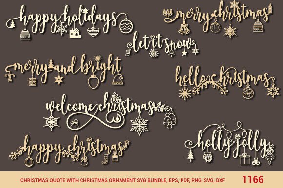 Christmas Quotes with Ornaments Svg 1166: A Designer’s Practical Take