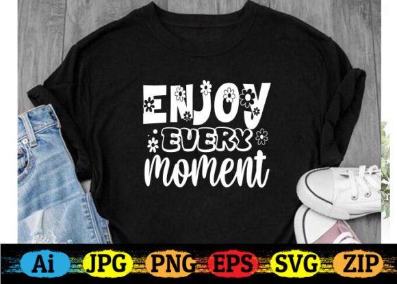 Enjoy Every Moment: A Thoughtful Embroidery Design for Real Projects