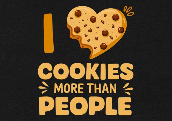 I Cookies More Than People T-Shirt Design Review