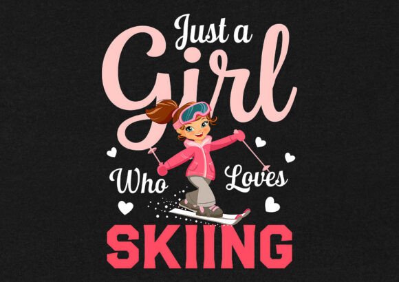 Just a Girl Who Loves T-Shirt Design
