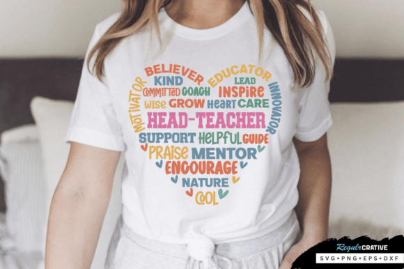 Teacher Heart SVG Design: A Thoughtful Embroidery Pick